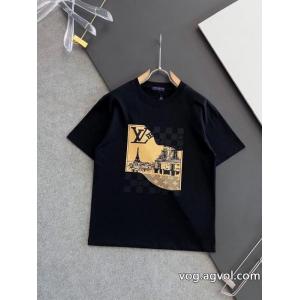 ブランド コピー バック半袖TシャツLOUIS VUITTON期間限定価格 ファッション 人気 少数入荷