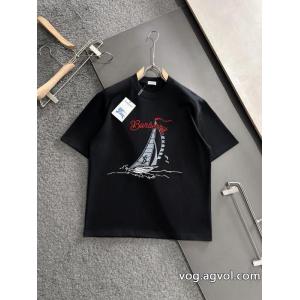 偽物 ブランド 激安半袖TシャツBURBERRYIオシャレな新作 当店最安値 ラフでこなれ感!