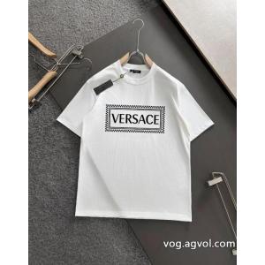 VERSACE大人気コラボ商品 今季大注目 大人で素敵半袖Tシャツ 2026スーパーコピー