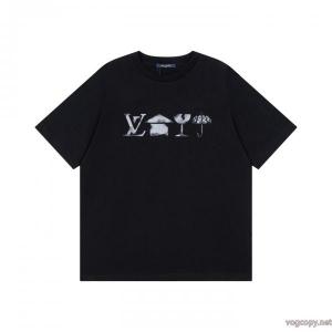 偽 ブランド 通販LOUIS VUITTON半袖Tシャツお早めに希少 超目玉 旬のアイテム
