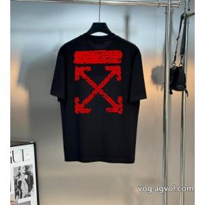 スーパー コピー 安心Off-White在庫あり即納 暖かな着心地 軽量で薄手の半袖Tシャツ